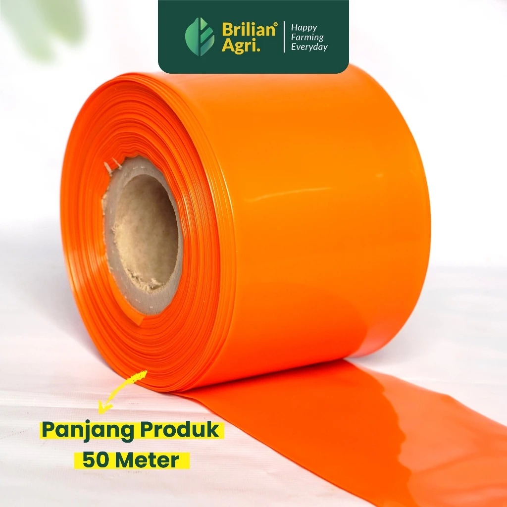 BRILIAN - Selang Drip Premium 40 micron 3 dim 50 meter - Pipa 3 inch