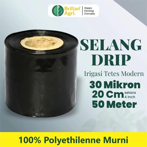Image of BRILIAN - Selang Drip 30 micron 4 dim 50 meter