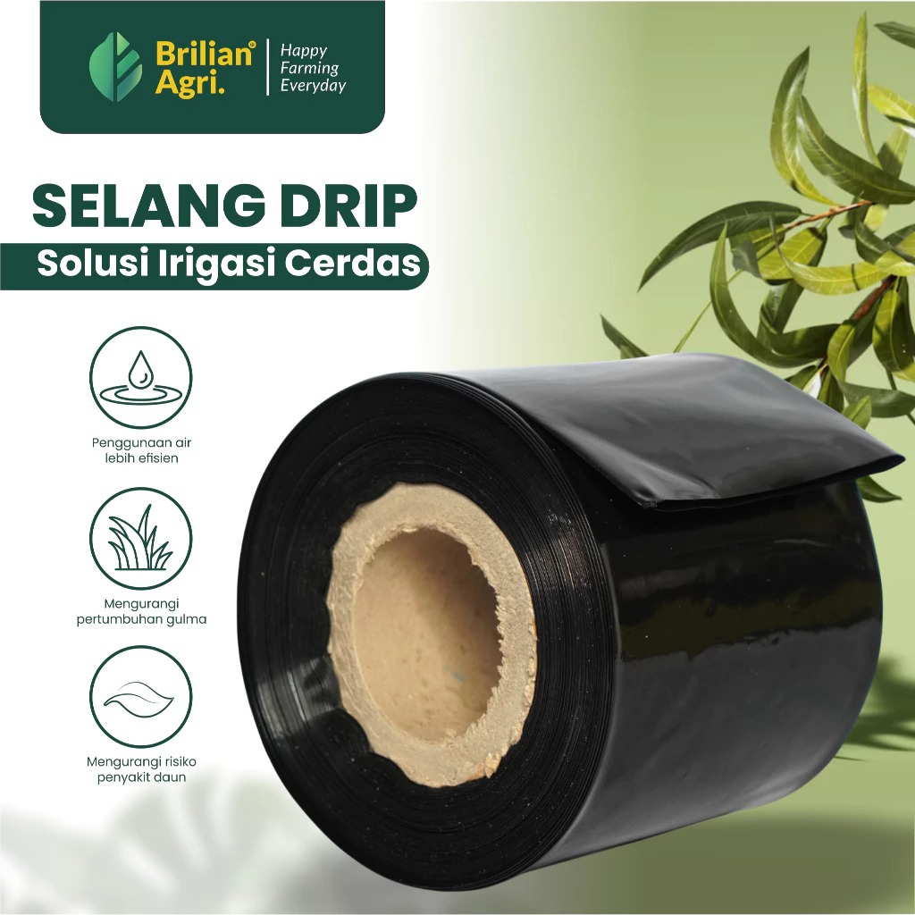 BRILIAN - Selang Drip 25 micron 3 dim 50 meter