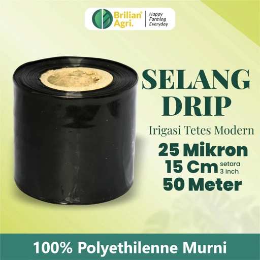 Image of BRILIAN - Selang Drip 25 micron 3 dim 50 meter