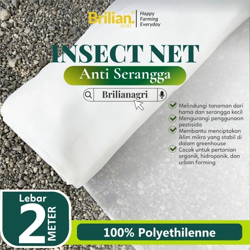 Image of LEBAR 2 METER , JARING kasa iNSECT NET ( TANPA SAMBUNGAN )