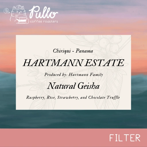 Image of Panama Hartmann Estate Natural Geisha - Filter Specialty Coffee Beans