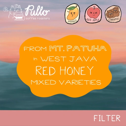 Image of Mt Patuha Red Honey Mixed Varieties - Filter Specialty Coffee Beans