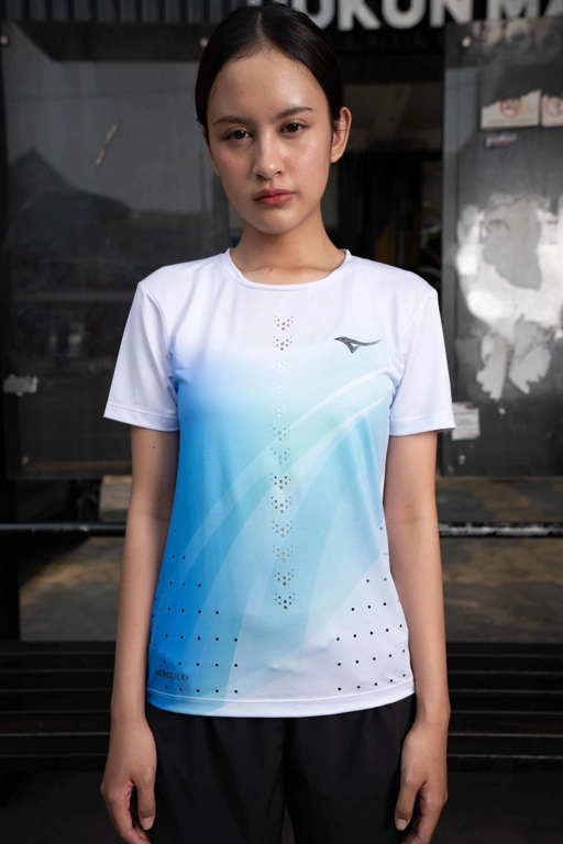 Image of Ardiles Arctic Frost - Women Running Jersey Short Sleeve