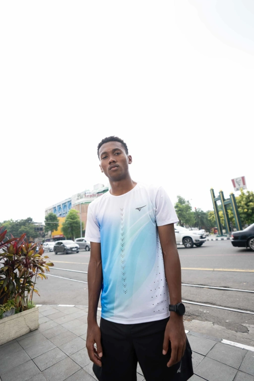 Image of Ardiles Arctic Frost - Men Running Jersey Short Sleeve