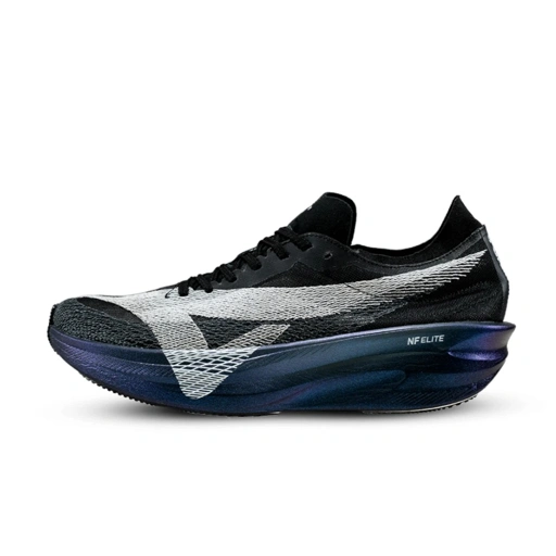 Ardiles Runergize Black White | Sepatu Running Carbon Plate