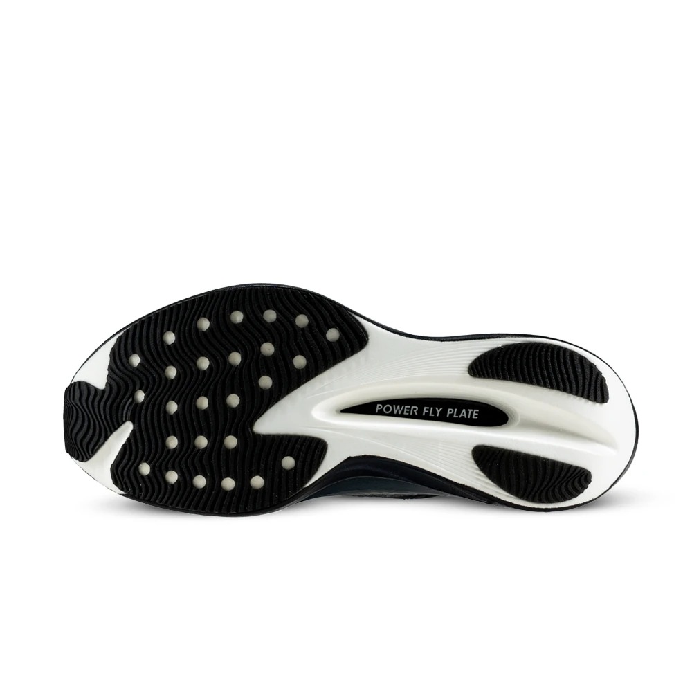 Ardiles Runergize Black White | Sepatu Running Carbon Plate