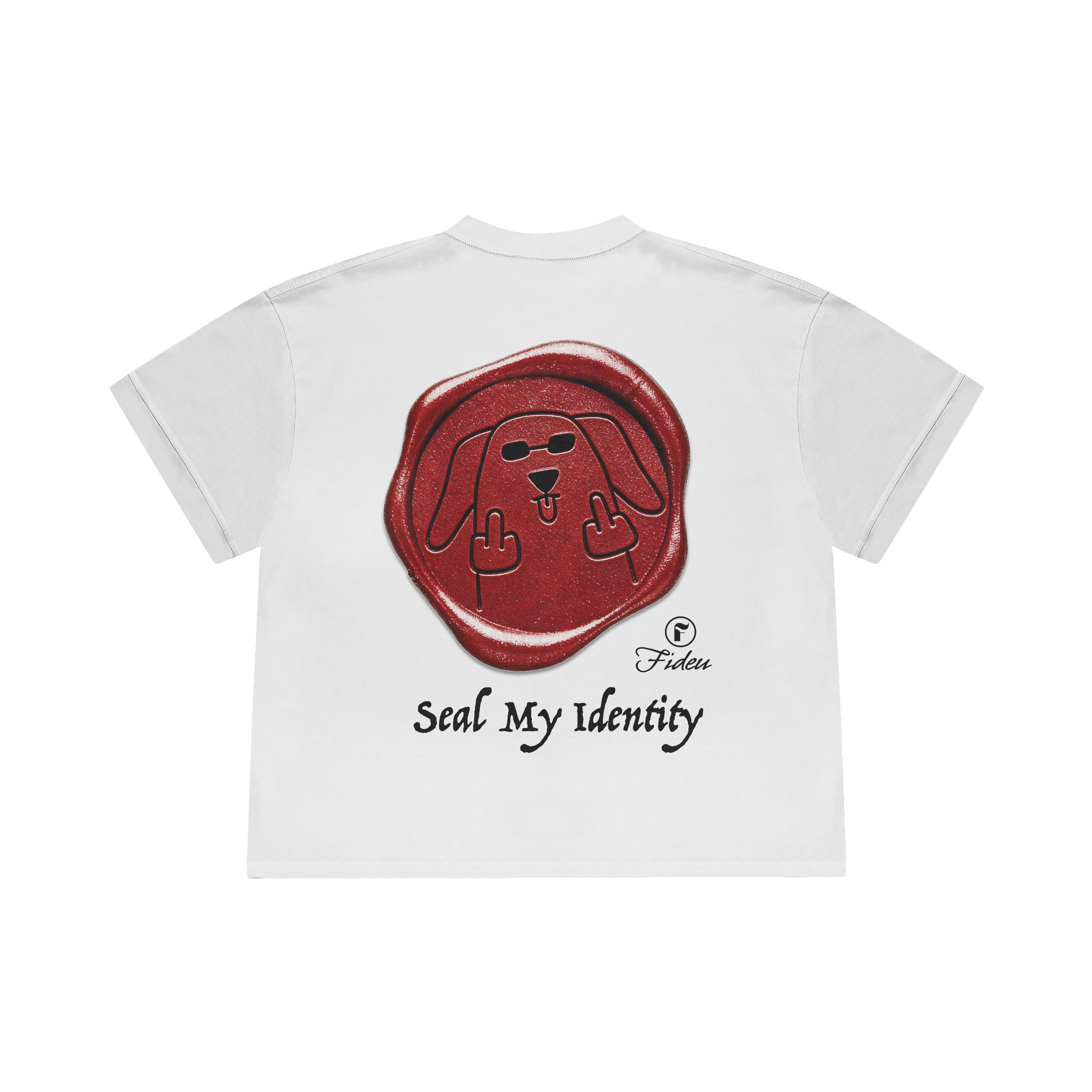 TEE BOXY SEAL WHITE