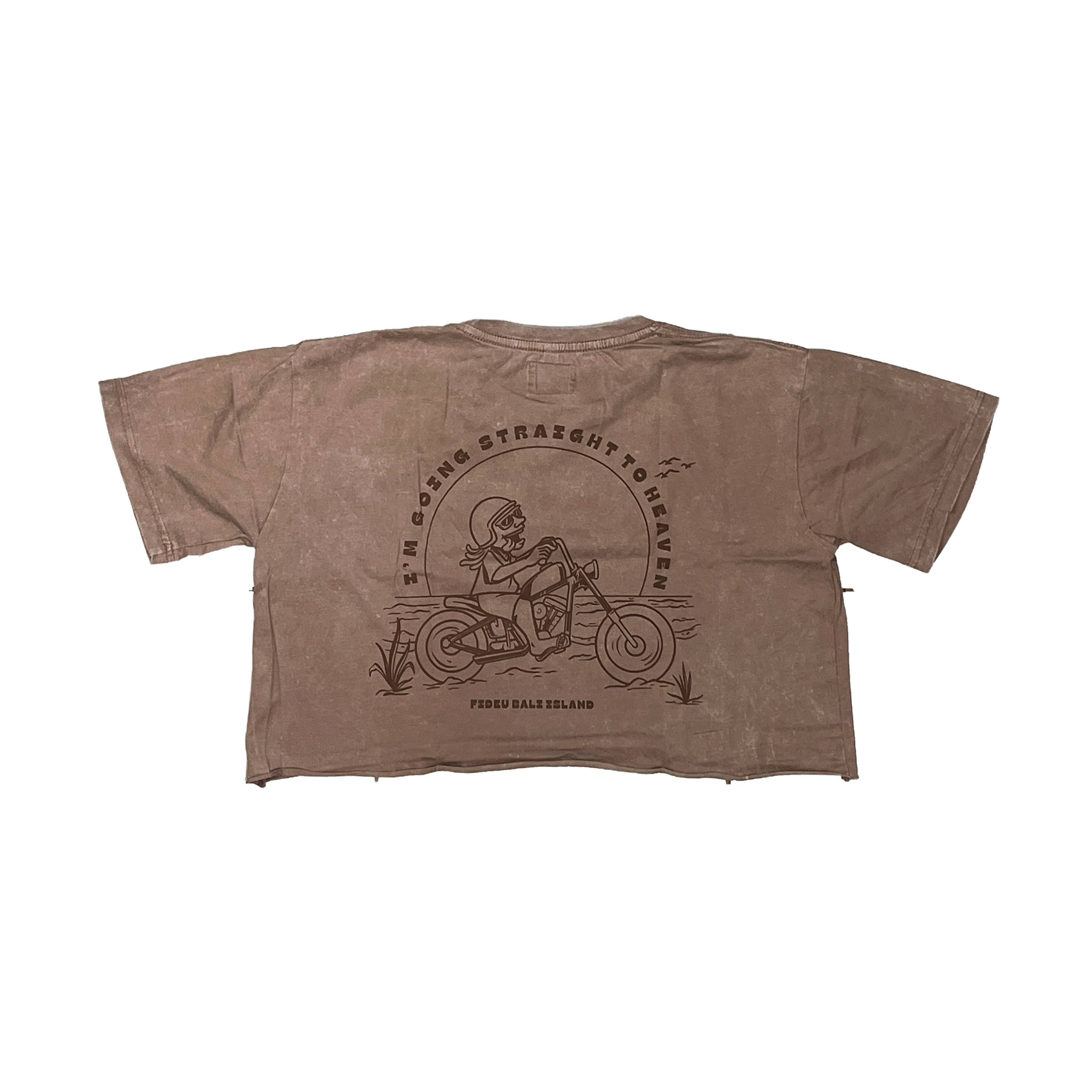 CROP TO HEAVEN BROWN WASH
