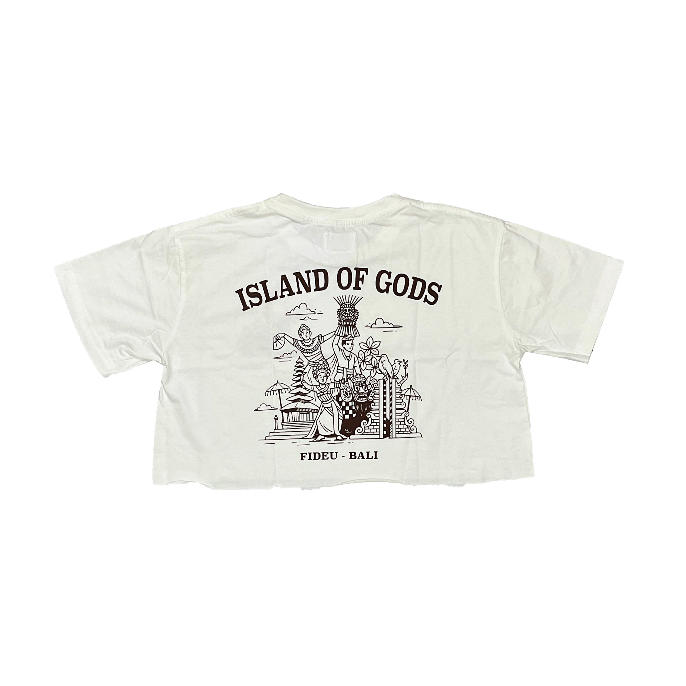 CROP TEE IOG OFF WHITE