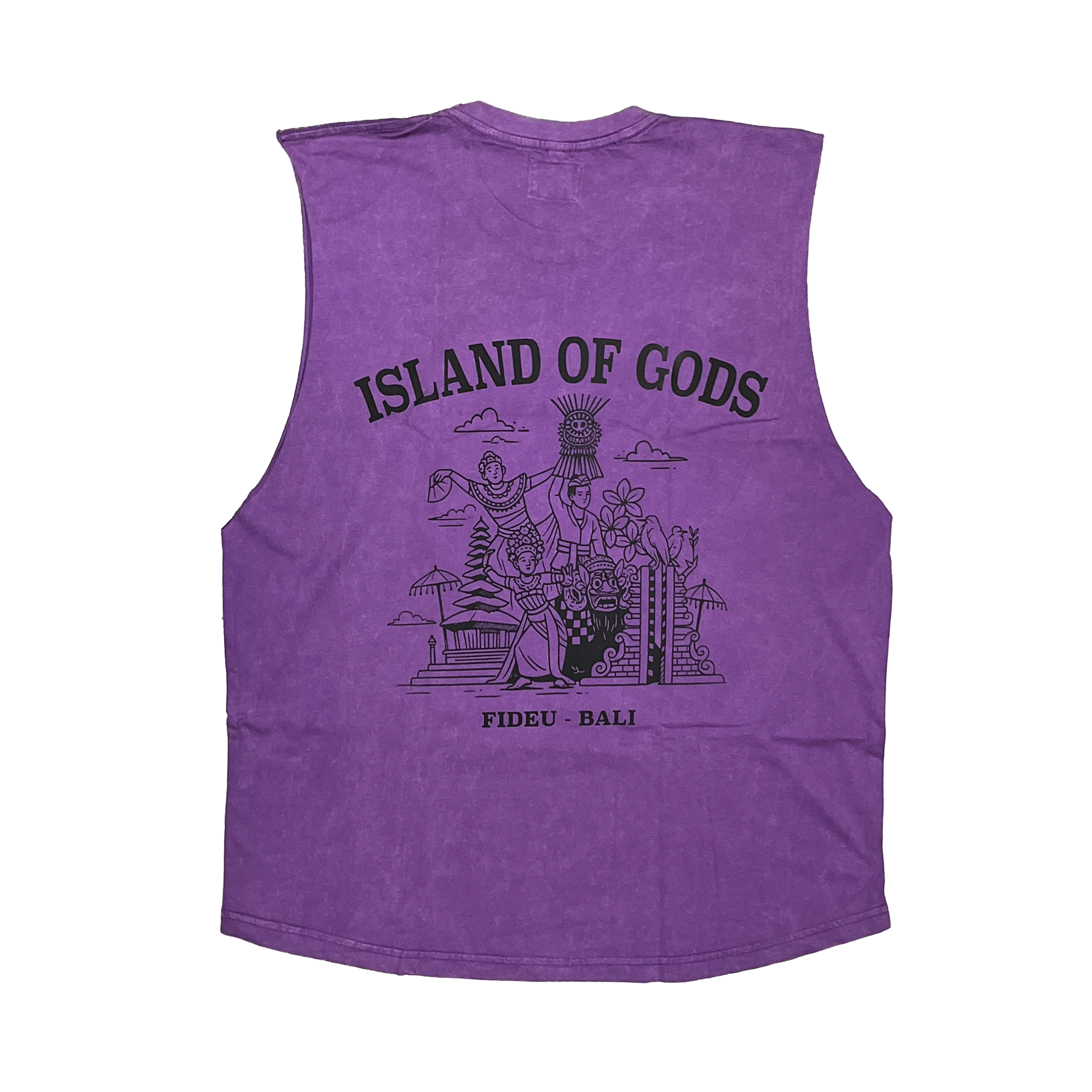 SINGLET IOG PURPLE WASH