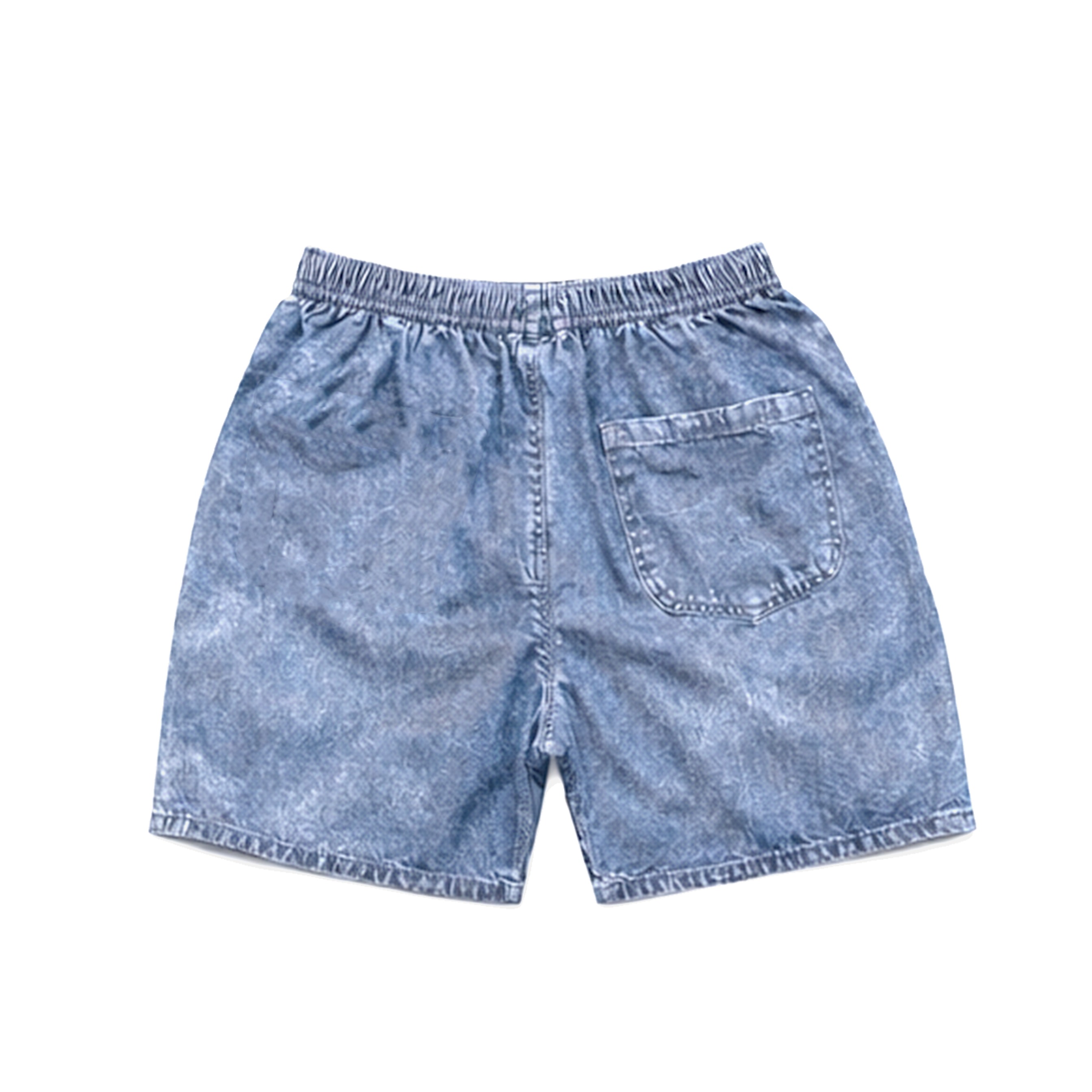 SHORT PANT BLUE WASH