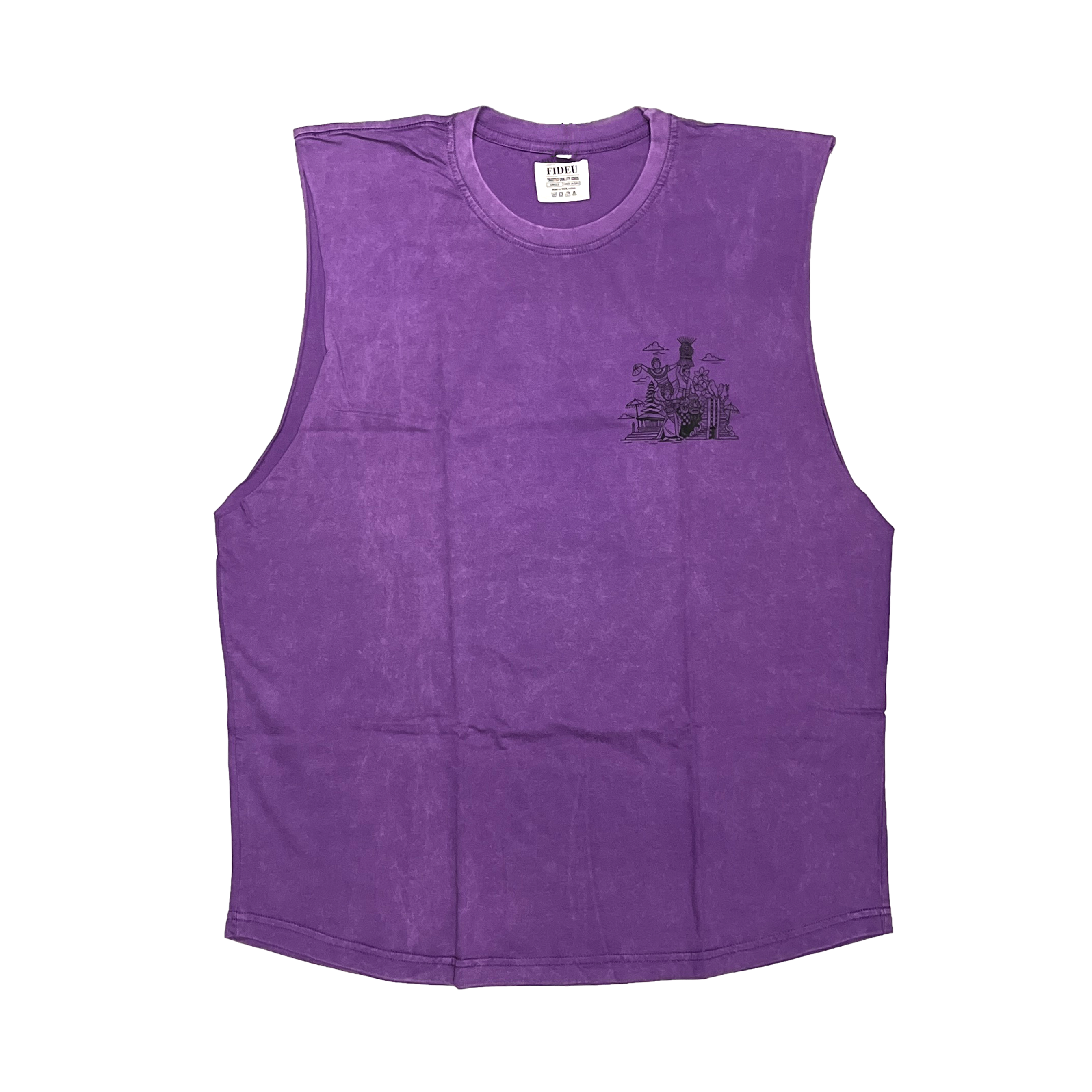 SINGLET IOG PURPLE WASH