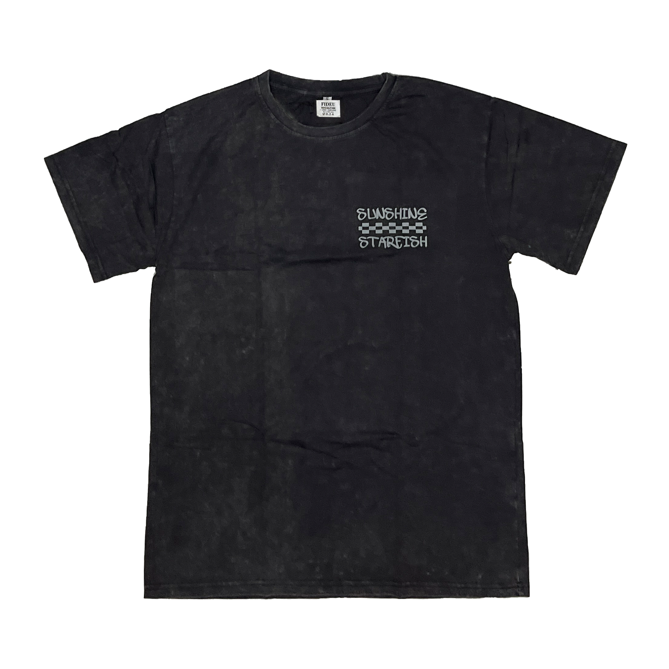 T SHIRT SUNSHINE BLACK WASH
