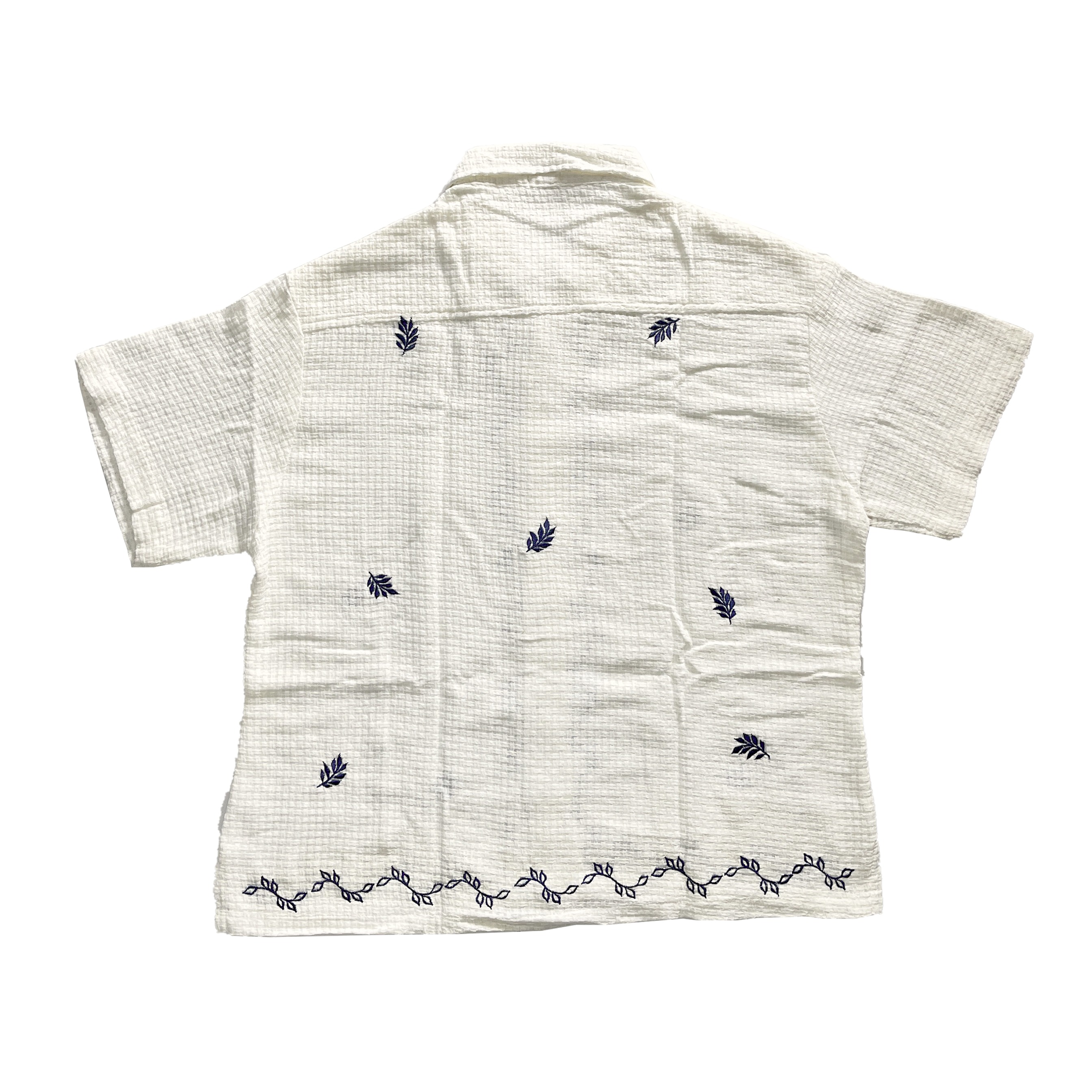 SHIRT LEAF WHITE