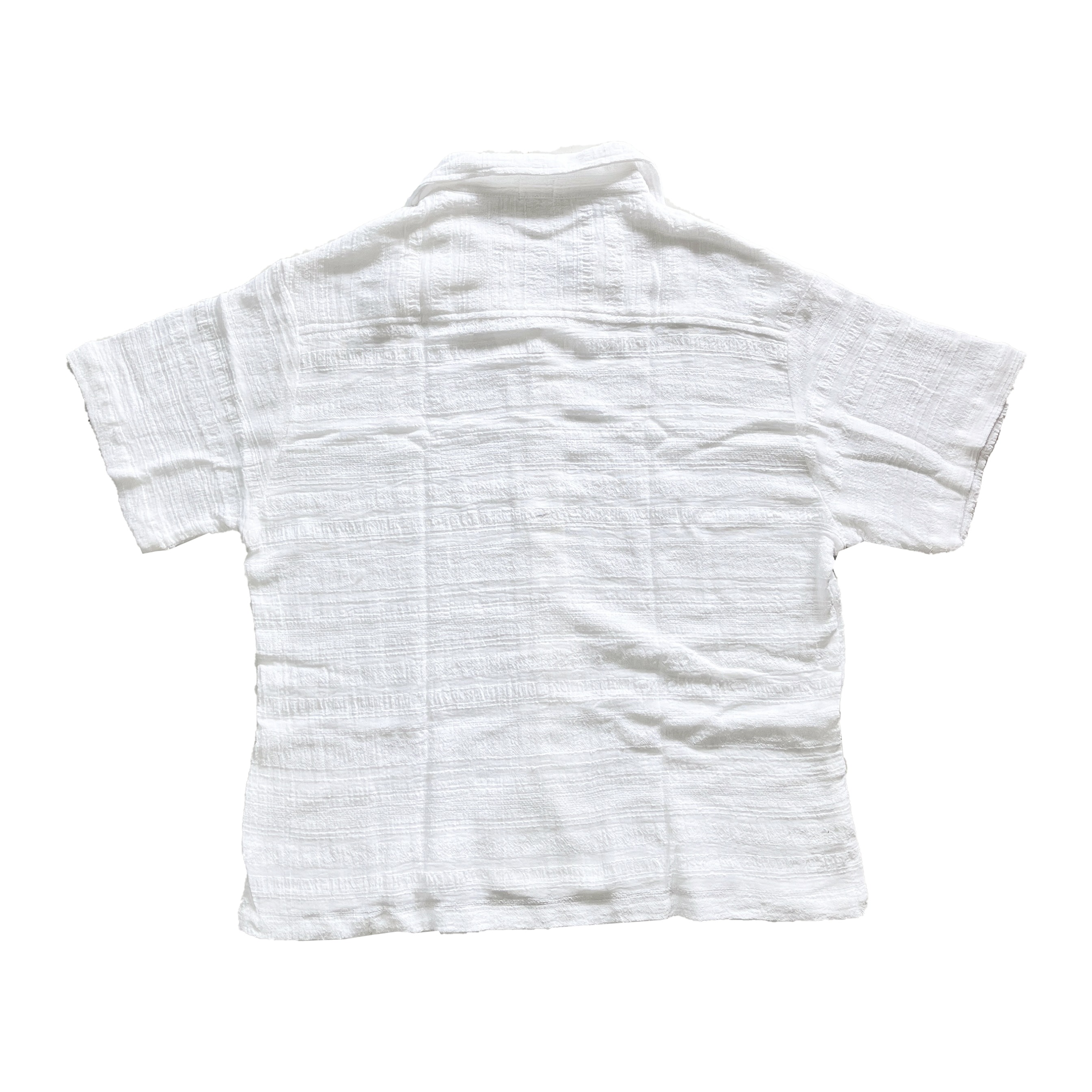 SHIRT LINEN BAMBO WHITE