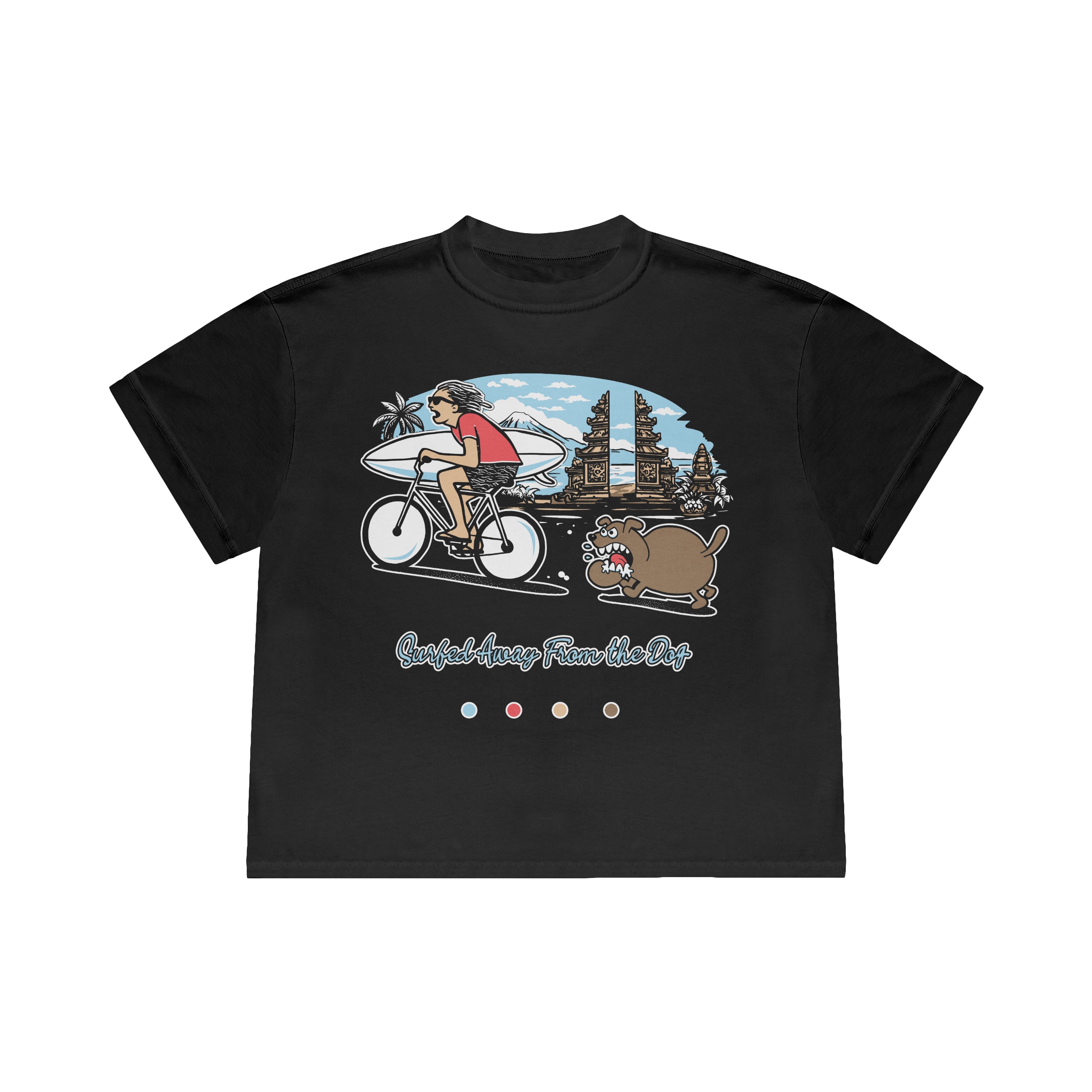 TEE BOXY SAFTD BLACK