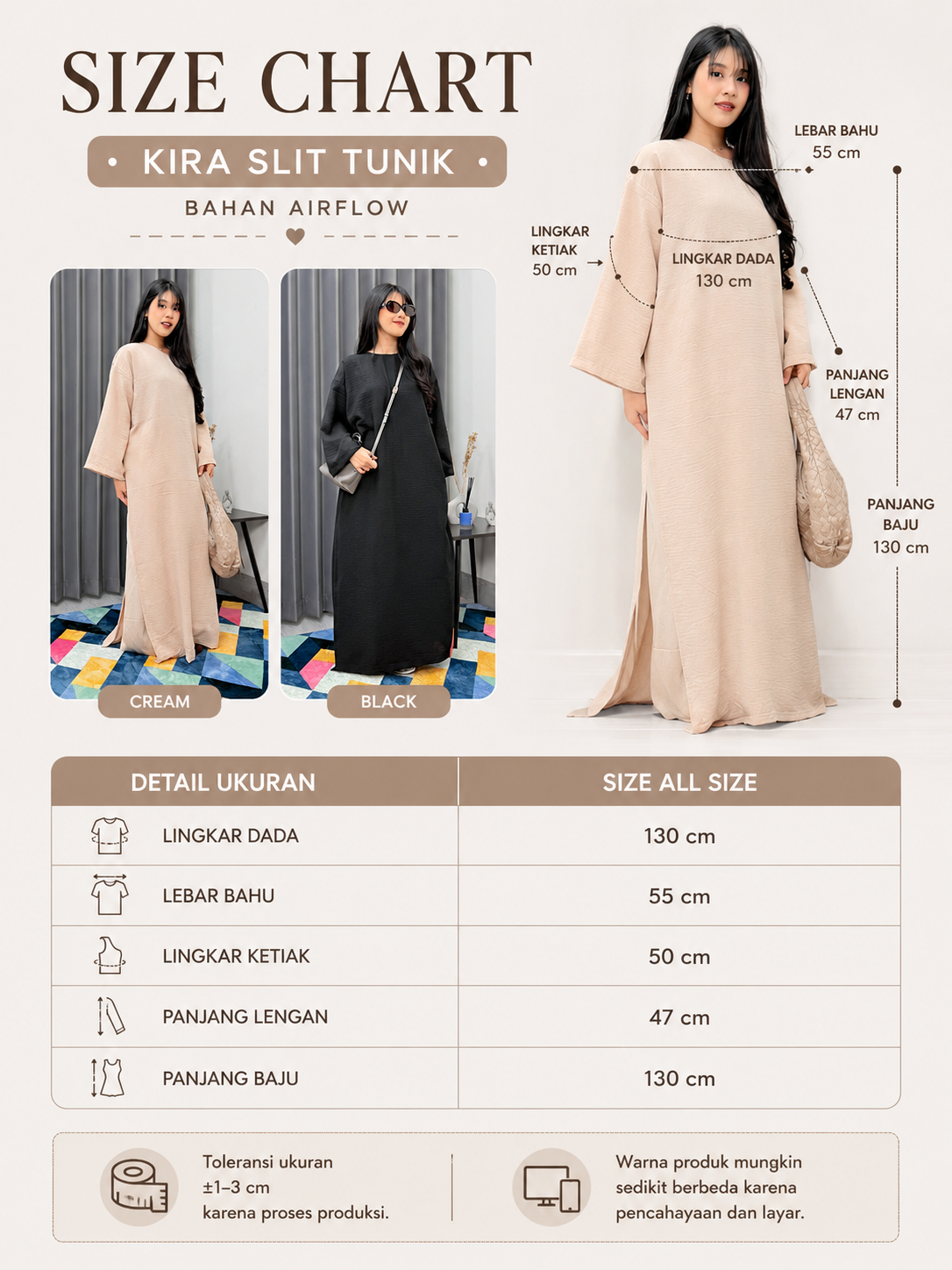 KIMIRAI - Kira Slit Tunic