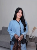 KIMIRAI - Mirae Shirt Denim Kombinasi Lace