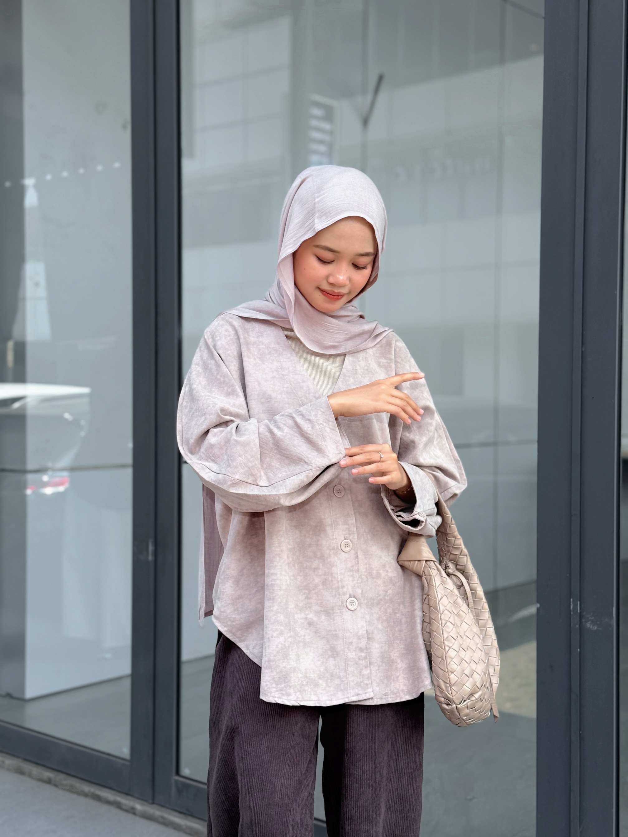 KIMIRAI - Seri Outer Oversized Wanita  