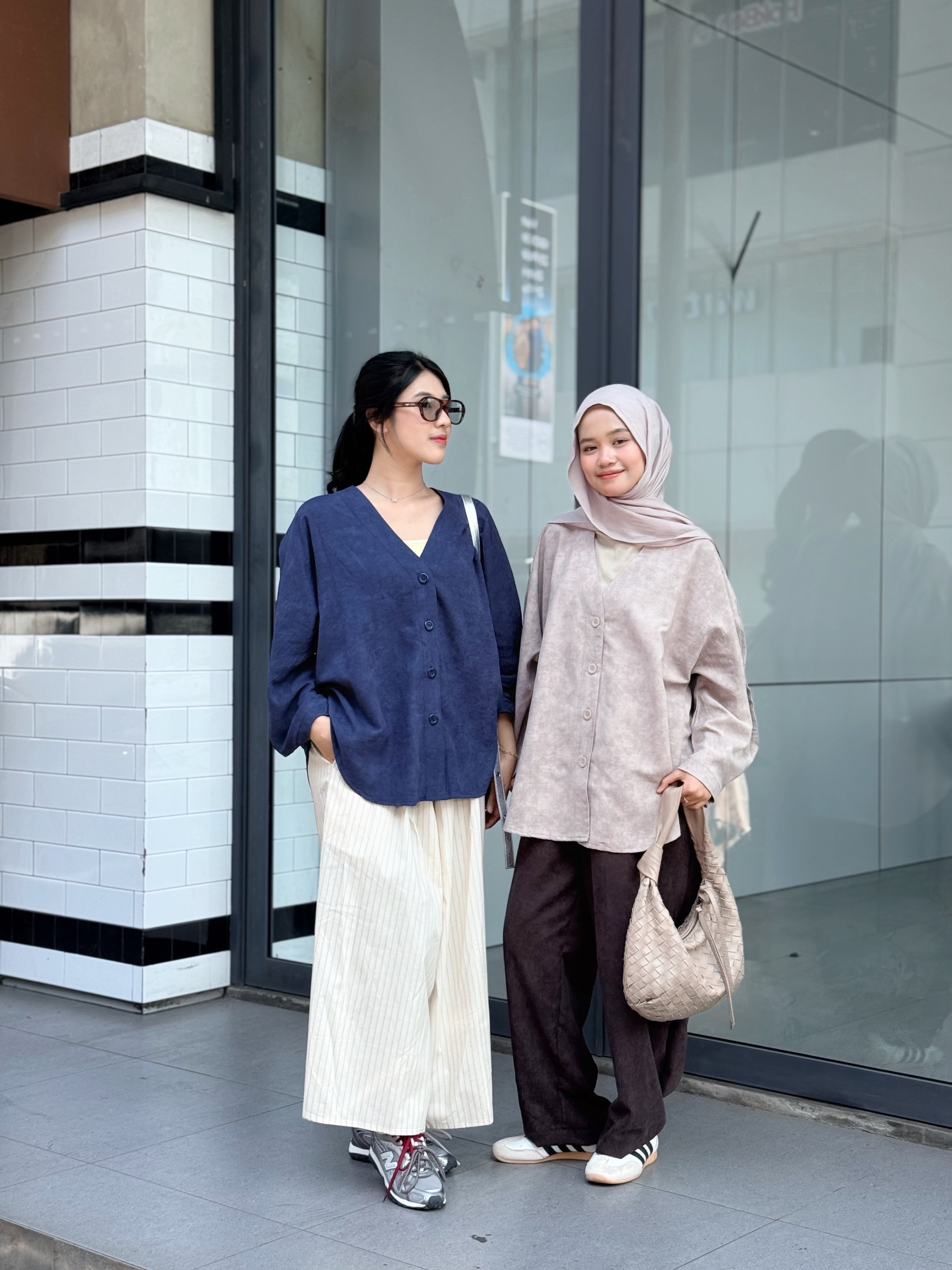 KIMIRAI - Seri Outer Oversized Wanita  