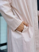 KIMIRAI - Bona Stripe Abaya Wanita Syar'i