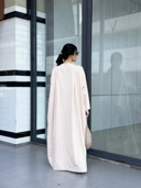 KIMIRAI - Bona Stripe Abaya Wanita Syar'i