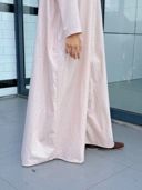 KIMIRAI - Bona Stripe Abaya Wanita Syar'i