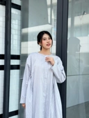 KIMIRAI - Bona Stripe Abaya Wanita Syar'i