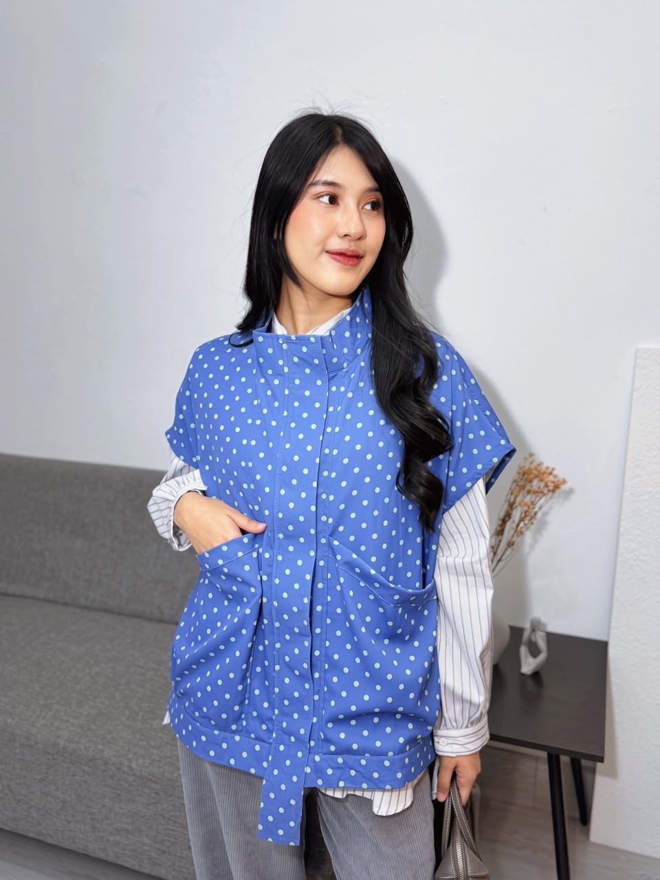 KIMIRAI - Dami Zip Vest Olahraga