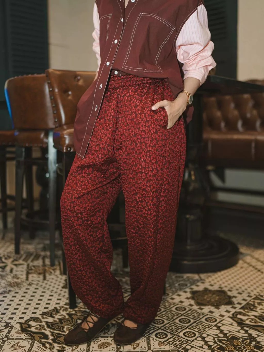 KIMIRAI - Bibi Barrel Pants