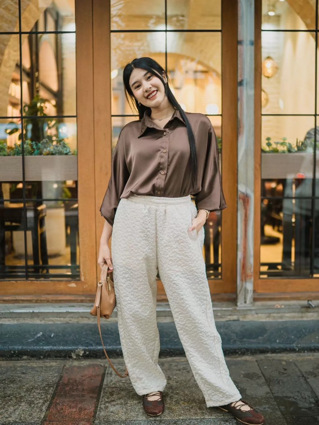 KIMIRAI - Bibi Barrel Pants