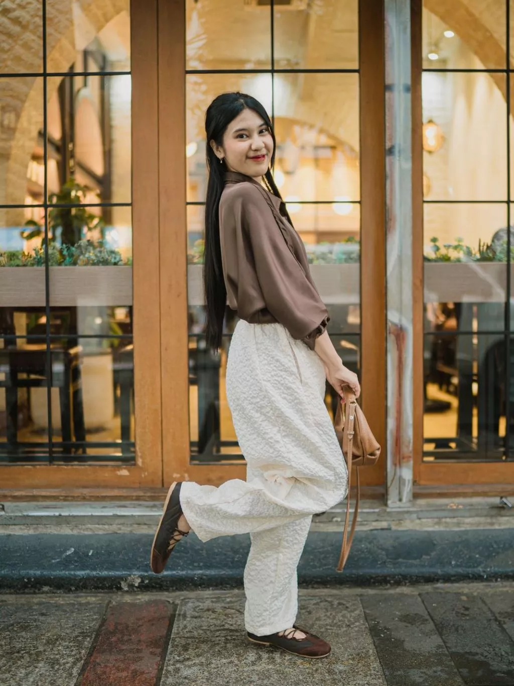 KIMIRAI - Bibi Barrel Pants