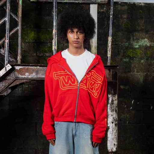 Image of WAR - RED HOODIE