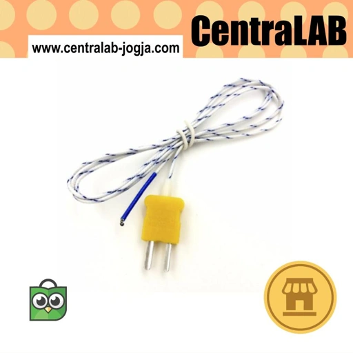 Image of K type thermocouple sensor temperatur temperature suhu -20~500C
