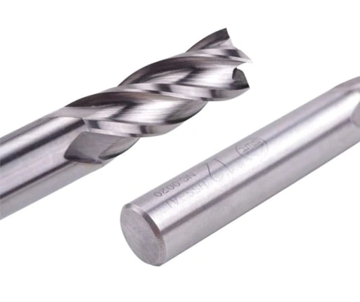 Image of 4-Flute HSS End Mill Cutter CNC Diameter 3mm Shank 6mm