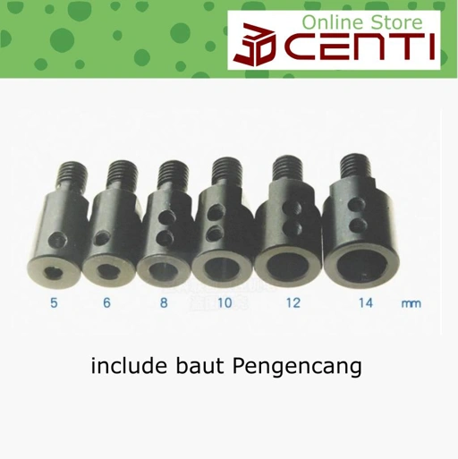 Image of Konektor Arbor Gerinda M10 Dinamo 5mm 5 mm Mandrel Adapter converter