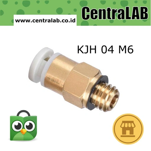 Image of Konektor 3D Printer Creality Ender CR10 Pneumatic Connector KJH 04 M6