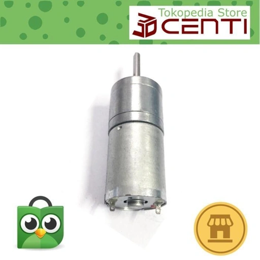 Image of Motor DC 25GA 370 12V 1360RPM 0.1 kgcm 25GA370 12 V 0.1kgcm 1360 RPM