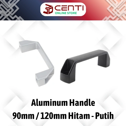 Image of Pegangan Pintu Aluminium Besi 90mm 120mm Door Handle Aluminium Profile