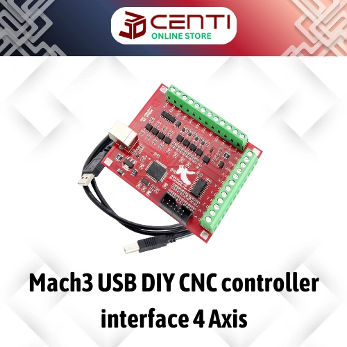 Image of Mach3 USB DIY CNC controller interface MACH 3 Breakout Board 4 Axis