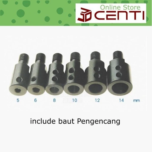 Image of Konektor Arbor Gerinda M10 Dinamo 14mm 14 mm Mandrel Adapter converter