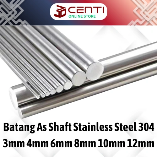 Image of Batang As Shaft Stainless Steel 304 Smooth Rod Linear Rail Per CM