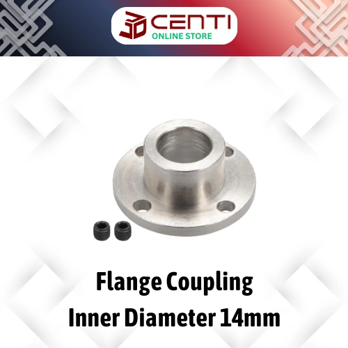 Image of Coupling Flange Kopling Sambungan Shaft as kopel 14mm 14 mm rigid