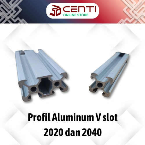 Image of Profil Aluminum V slot 2020 2040 Aluminium Alumunium Profile Per CM