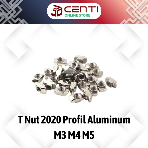 Image of T Nut 2020 Profil Aluminum Hammer tee Nut M3 M4 M5