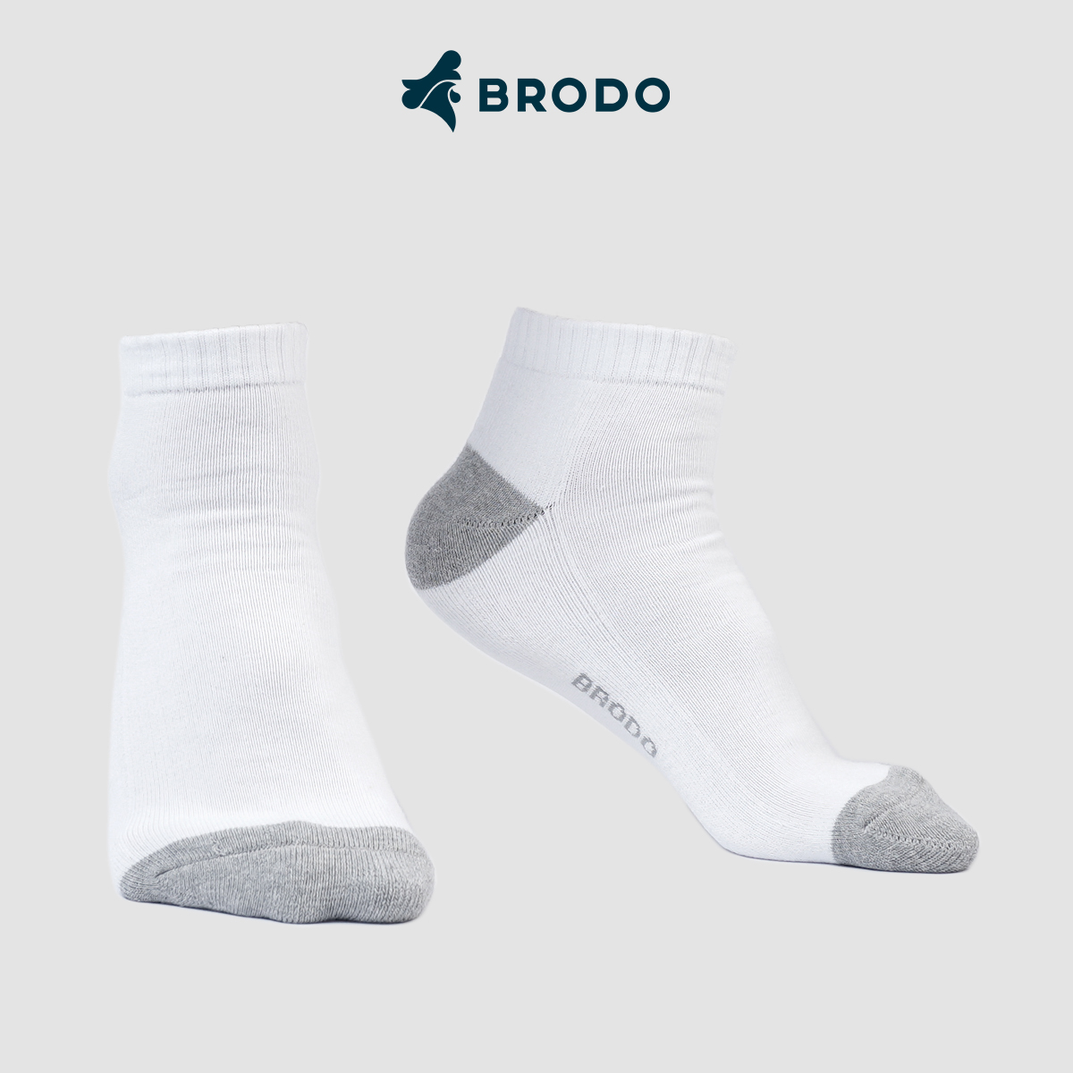 Anzi Comfy Ankle Socks Pack of 2 Black-White