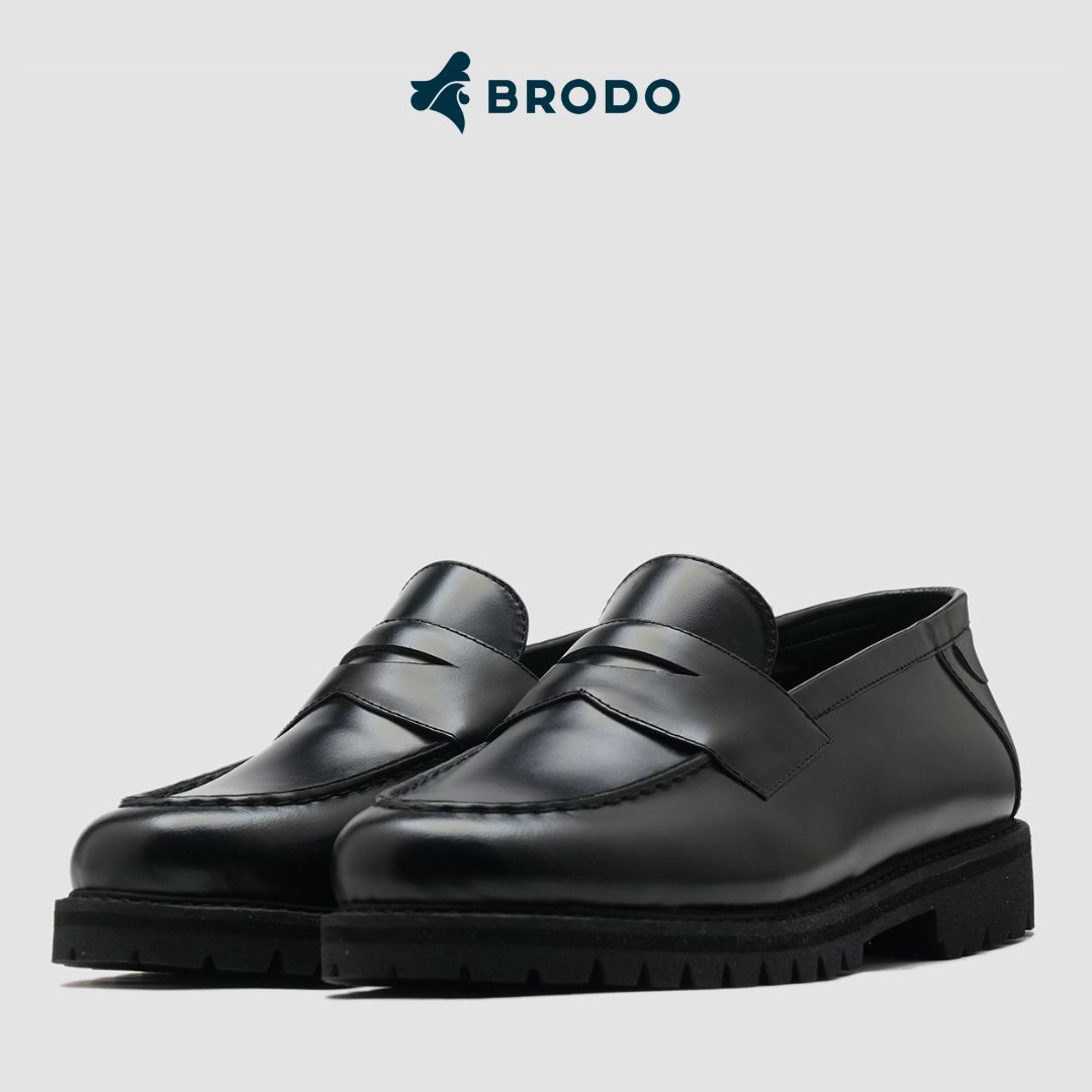 BRODO - Sepatu Comforto Boots Full Black