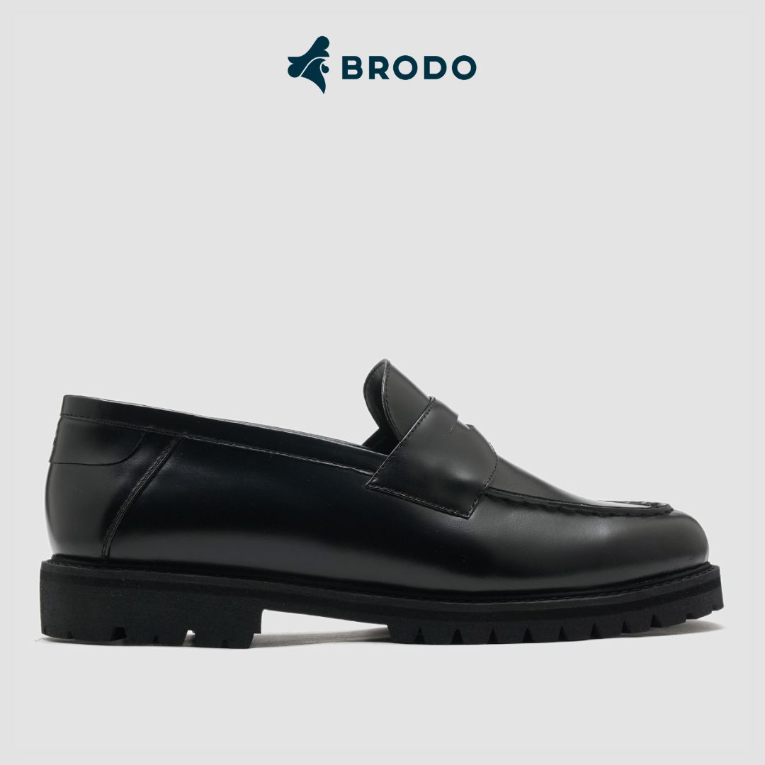 BRODO - Sepatu Comforto Boots Full Black