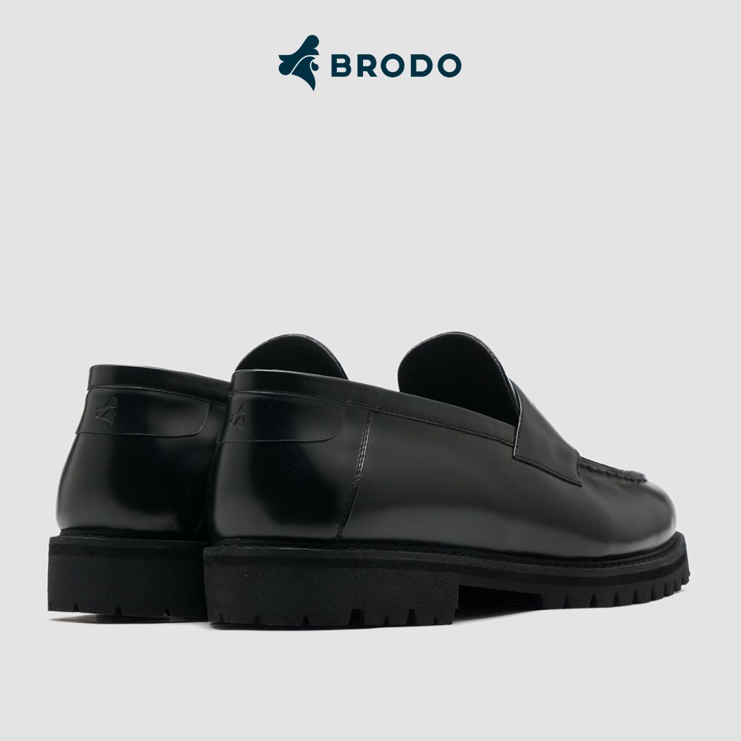 BRODO - Sepatu Comforto Boots Full Black